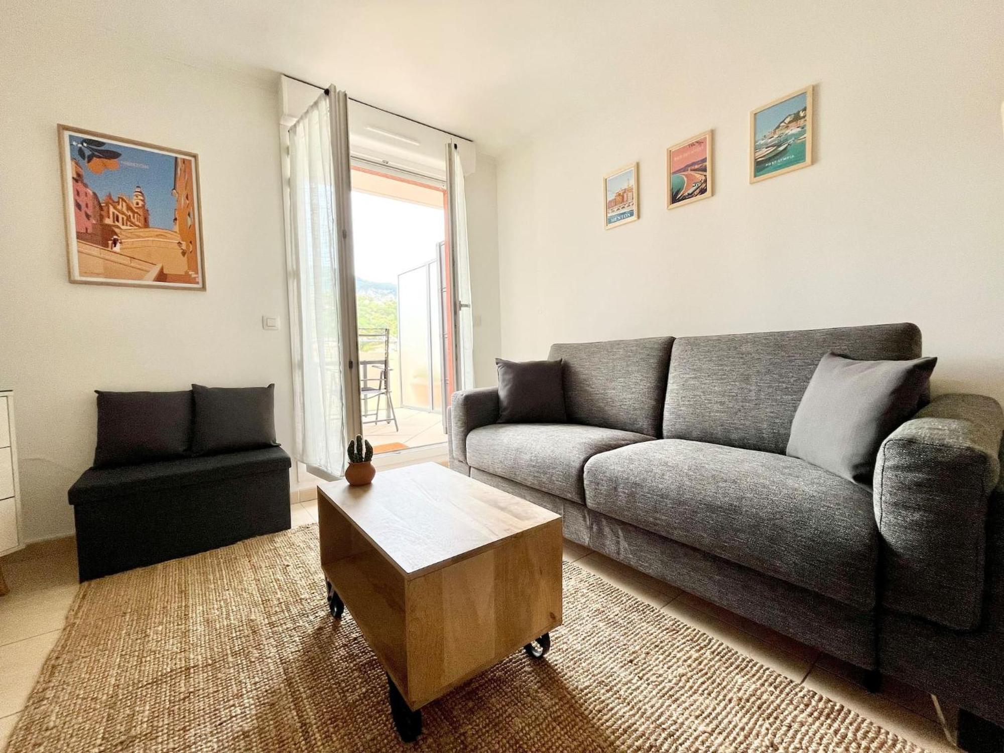 'La Villa Melanie' Neuf, Equipe, Terrasse, Centre Menton Exterior photo